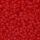 Miyuki rocailles Perlen 11/0 - Matted transparent light red 11-140F